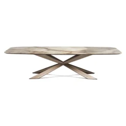 Cattelan Italia Spyder-ruokapöytä, suorakaide