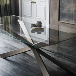 Cattelan Italia Spyder-ruokapöytä, suorakaide