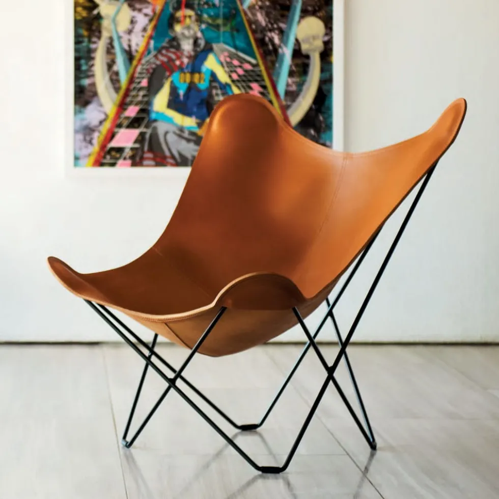 Cuero Design Mariposa-lepakkotuoli, nahka