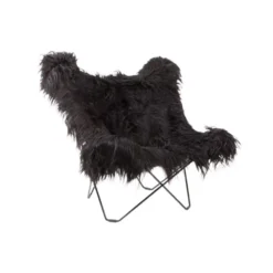 Cuero Design Mariposa-tuoli, musta