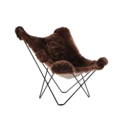 Cuero Design Mariposa-tuoli, ruskea