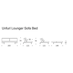 Innovation Living Unfurl Lounger -vuodesohva