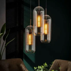 KruunuDesign Amber-sylinterivalaisin