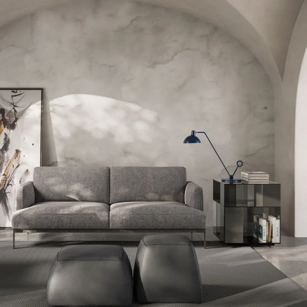 Natuzzi Labirinto-sivupöytä 60×60 cm