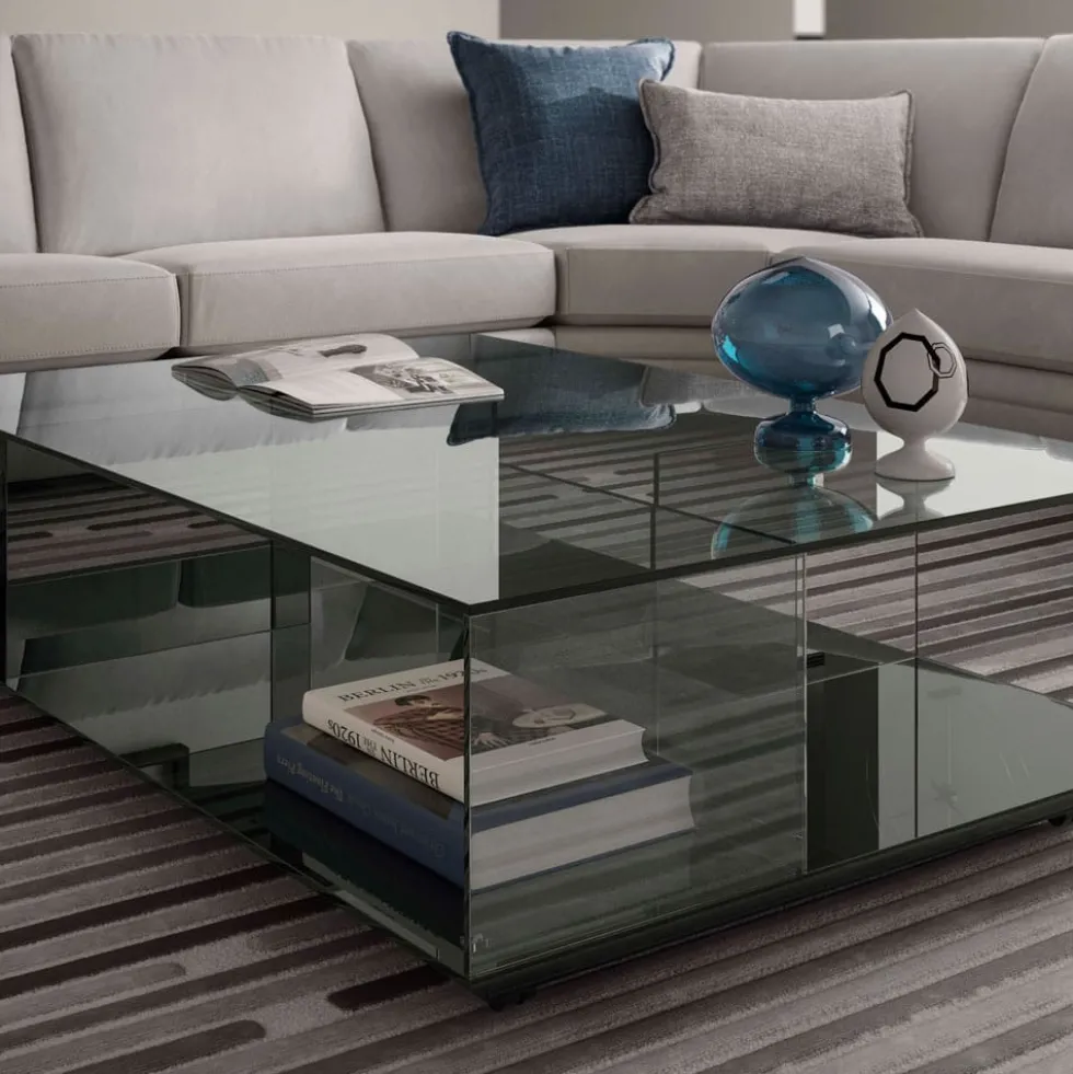 Natuzzi Labirinto-sohvapöytä 85×125 cm