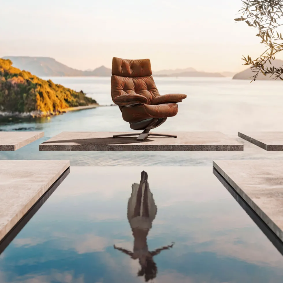 Natuzzi Re-Vive Club-lepotuoli