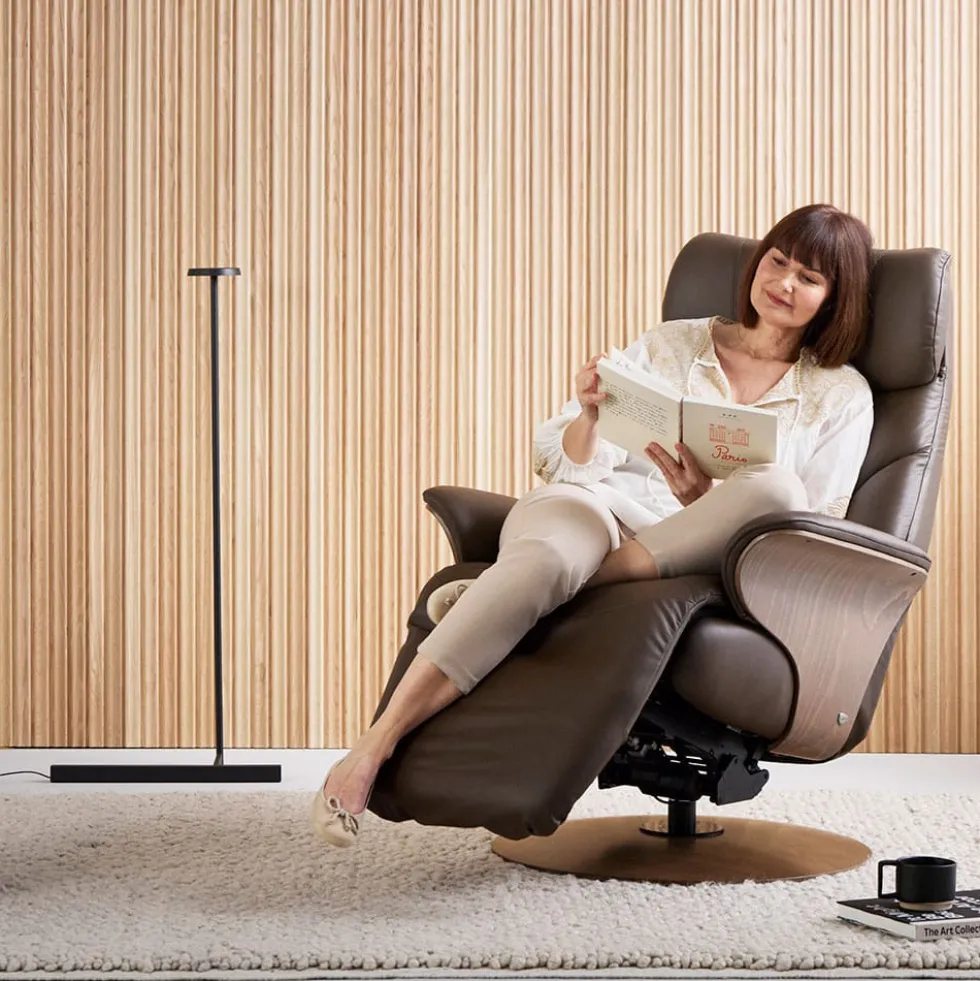 Stressless Adam-lepotuoli, nahka