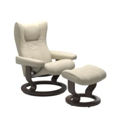 Stressless Wing -lepotuoli + rahi