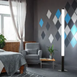 Valaisin Grönlund Tower-lattiavalaisin LED